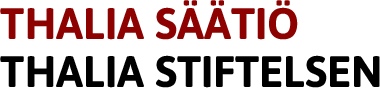 Logo [Thalia säätiö - Thalia stiftelsen]